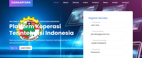 Danaantara Platform Koperasi Terintegrasi Indonesia Taekwondo Indonesia Dojang WTC Gunung Kidul